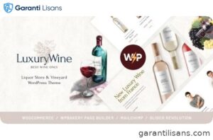 Luxury Wine | Liquor Store & Vineyard WordPress Theme + Shop