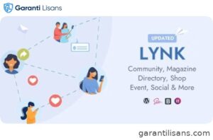 Lynk – Social Networking, Community, Shop Vendor and Listing Direcotry WordPress Theme