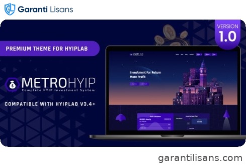METROHYIP – Premium Theme For HYIPLab