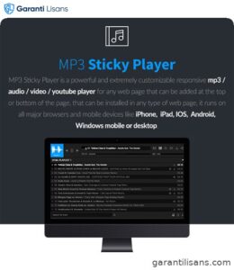 MP3 Sticky Player WordPress Plugin