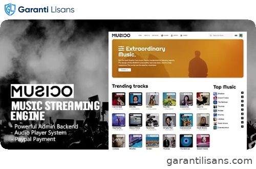 MUSICO – Music Streaming Engine