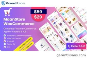 MaanStore – Flutter eCommerce Full App ( Android & iOS )