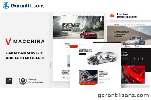 Macchina – Auto Repair WordPress Theme