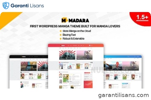 Madara – Responsive And Modern WordPress Theme For Manga Sites