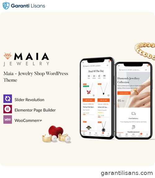 Maia – Jewelry Shop WordPress Theme