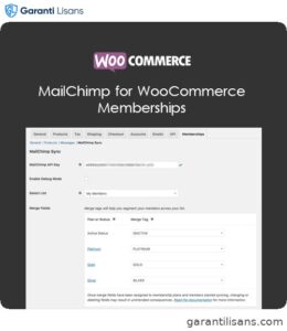 MailChimp for WooCommerce Memberships