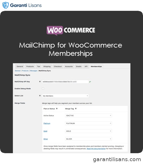 MailChimp for WooCommerce Memberships