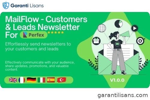 MailFlow – Customers & Leads Newsletter For Perfex CRM