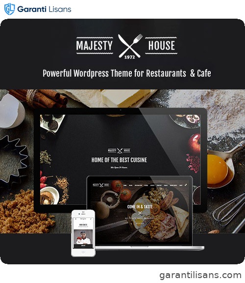 Majesty – Restaurant WooCommerce WordPress Theme