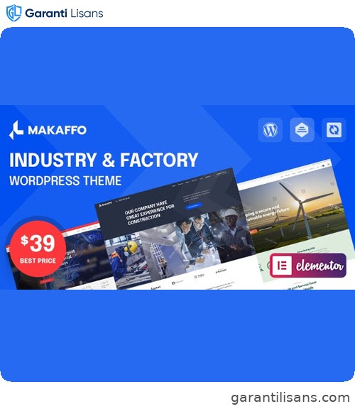 Makaffo | Industry & Factory WordPress Theme