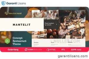 Mantelit – Food Delivery & Restaurant WordPress Theme