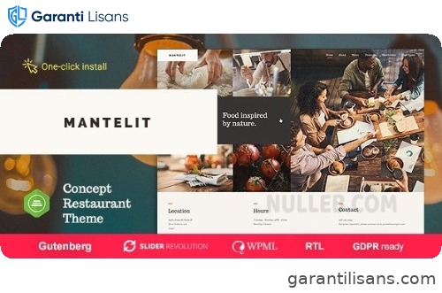 Mantelit – Food Delivery & Restaurant WordPress Theme