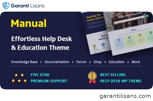 Manual – Documentation, Knowledge Base & Education WordPress Theme