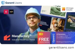 Manufactory – Industrial WordPress Theme