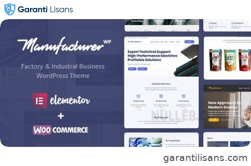 Manufacturer – Factory and Industrial WordPress Theme