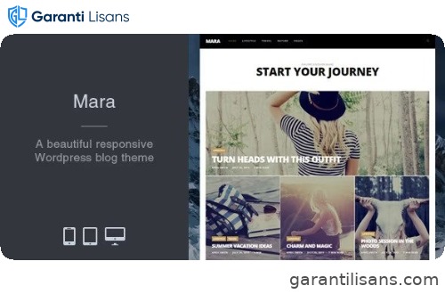 Mara – Beautiful Photo WordPress Blog Theme