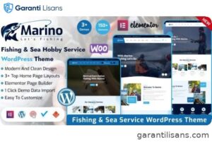 Marino – Fishing & Sea Hobby WordPress Theme