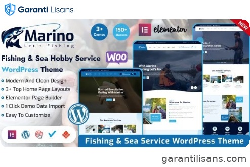Marino – Fishing & Sea Hobby WordPress Theme