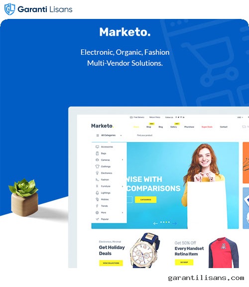 Marketo – eCommerce & Multivendor Marketplace Woocommerce WordPress Theme
