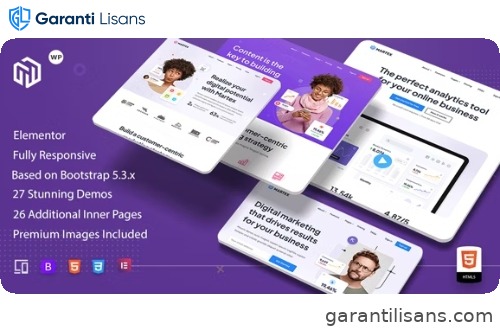 Martex – Software, SaaS & Startup Landing Page WordPress Theme with Automatic AI Content Writer