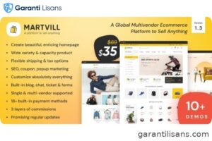 Martvill – A Global Multivendor Ecommerce Platform to Sell Anything