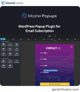 Master Popups – WordPress Popup Plugin for Email Subscription