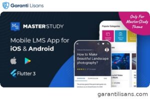 MasterStudy LMS Mobile App – Flutter v.3 iOS & Android
