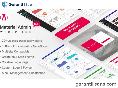 Material – White Label WordPress Admin Theme