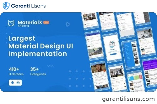MaterialX – Android Material Design UI 3.3