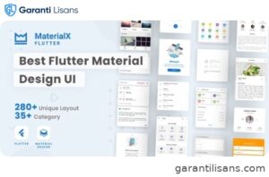MaterialX Flutter – Flutter Material Design UI 2.4