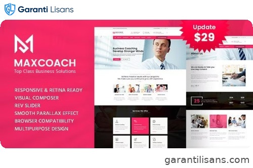 Maxcoach – Business Consulting WordPress Theme