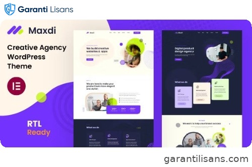 Maxdi – Creative Agency WordPress Theme
