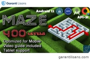 Maze 400 (Admob + GDPR + Android Studio)