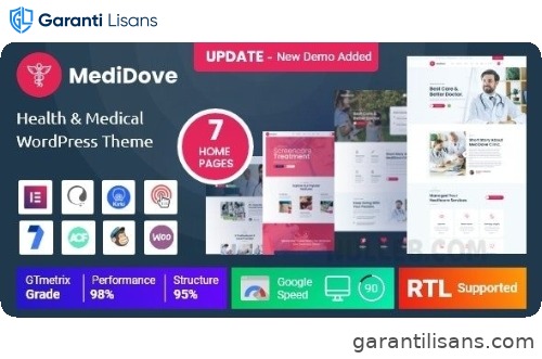 MediDove – Health & Medical WordPress Theme