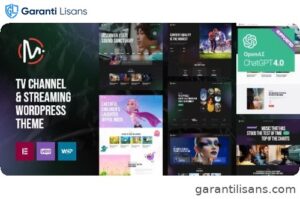 MediaFlex – TV Channel & Streaming WordPress Theme