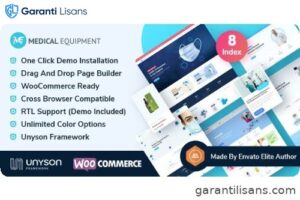 Medical Equipment – eCommerce Elementor WordPress Theme