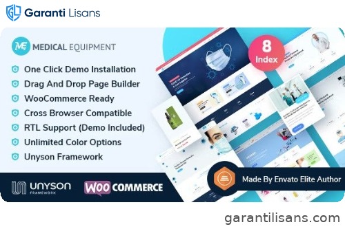 Medical Equipment – eCommerce Elementor WordPress Theme