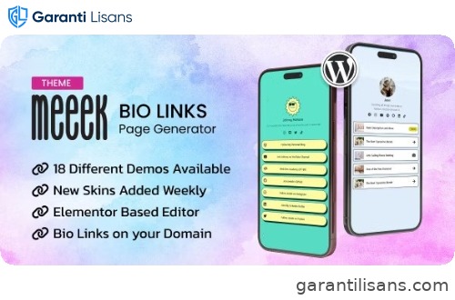 Meeek – Bio Links Builder Theme