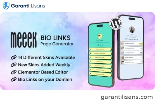 Meeek – Elementor Bio Links Builder for WordPress