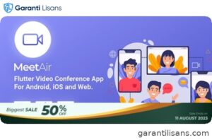 MeetAir – iOS and Android Video Conference App for Live Class, Meeting, Webinar, Online Training