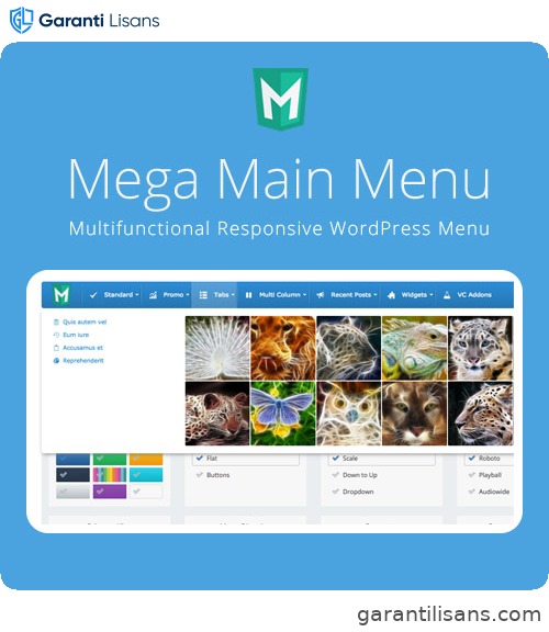 Mega Main Menu – WordPress Menu Plugin