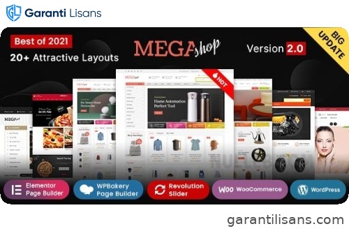Mega Shop WP – Multipurpose Elementor WooCommerce Theme