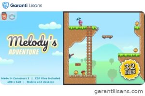 Melody’s Adventure – HTML5 Platform game