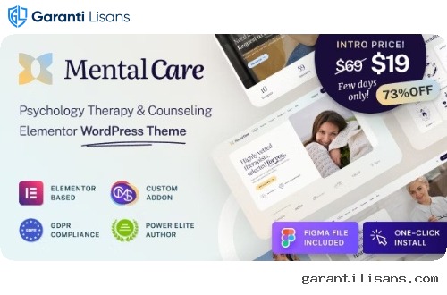 Mental Care – Therapy & Counseling Psychologist WordPress Theme