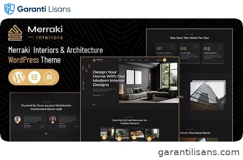 Merraki | Interiors & Architecture WordPress Theme