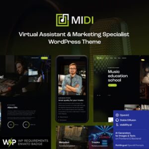 Midi – Sound & Music School WordPress Theme