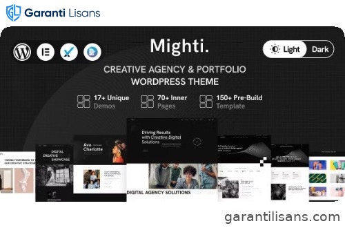 Mighti – Creative Agency & Portfolio WordPress Theme