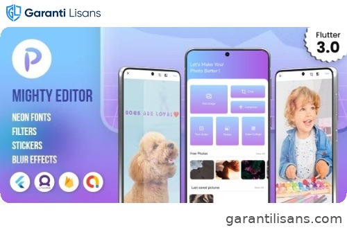 MightyEditor – Flutter Photo Editor / College App