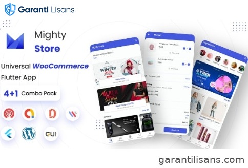 MightyStore WooCommerce – Flutter E-commerce Full App