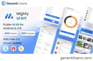 MightyUIKit – Flutter 3.x UI Kit with Screen Builder